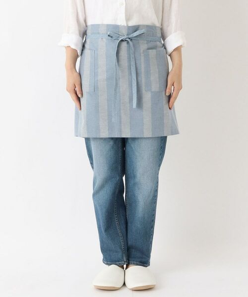 212 KITCHEN STORE / トゥーワントゥーキッチン ストア インテリア・生活雑貨・ホビー・ステーショナリー | サーキュリック カフェエプロン ストライプ ＜212Kオリジナル＞ | 詳細1