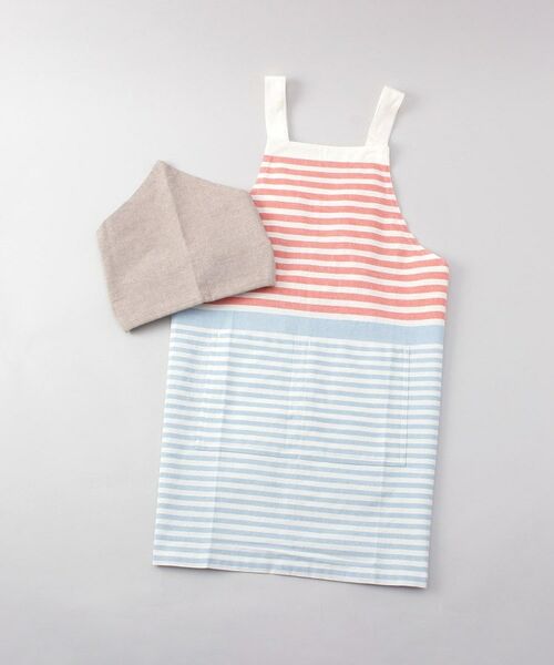 212 KITCHEN STORE / トゥーワントゥーキッチン ストア インテリア・生活雑貨・ホビー・ステーショナリー | ツインボーダーキッズエプロンL OR | 詳細1