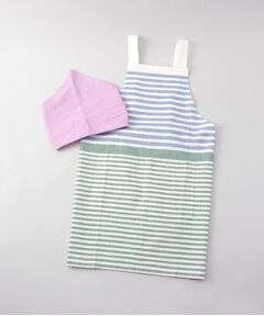 212 KITCHEN STORE / トゥーワントゥーキッチン ストア インテリア・生活雑貨・ホビー・ステーショナリー | ツインボーダーキッズエプロンL BL