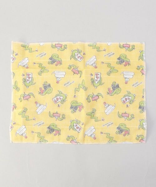 212 KITCHEN STORE / トゥーワントゥーキッチン ストア インテリア・生活雑貨・ホビー・ステーショナリー | 白雪友禅ふきん　Hello,Snake!! Lucky Yellow | 詳細1