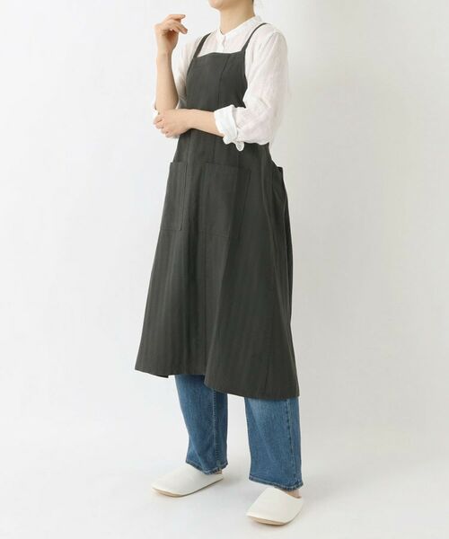 212 KITCHEN STORE / トゥーワントゥーキッチン ストア インテリア・生活雑貨・ホビー・ステーショナリー | ライトウィンド ロングエプロン BK | 詳細10