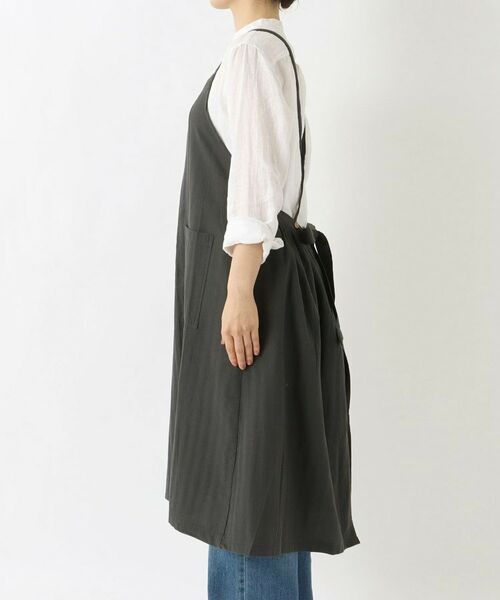 212 KITCHEN STORE / トゥーワントゥーキッチン ストア インテリア・生活雑貨・ホビー・ステーショナリー | ライトウィンド ロングエプロン BK | 詳細2