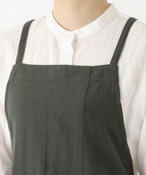 212 KITCHEN STORE / トゥーワントゥーキッチン ストア インテリア・生活雑貨・ホビー・ステーショナリー | ライトウィンド ロングエプロン BK | 詳細4