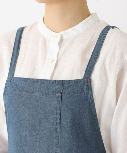 212 KITCHEN STORE / トゥーワントゥーキッチン ストア インテリア・生活雑貨・ホビー・ステーショナリー | フルイドライン ロングエプロン BL | 詳細4