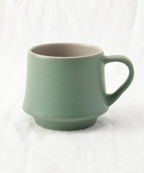 212 KITCHEN STORE / トゥーワントゥーキッチン ストア グラス・マグカップ | ORIGAMI フレア マグカップビンテージグリーン | 詳細1