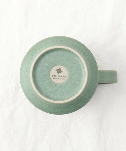 212 KITCHEN STORE / トゥーワントゥーキッチン ストア グラス・マグカップ | ORIGAMI フレア マグカップビンテージグリーン | 詳細4