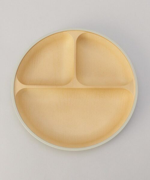 212 KITCHEN STORE / トゥーワントゥーキッチン ストア 食器 | earth color 抗菌すくえる 丸ランチプレート GR | 詳細3