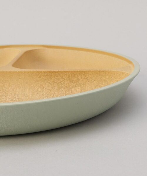 212 KITCHEN STORE / トゥーワントゥーキッチン ストア 食器 | earth color 抗菌すくえる 丸ランチプレート GR | 詳細5