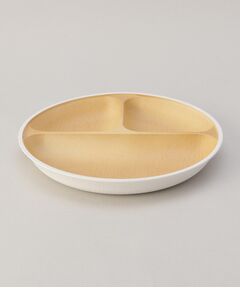 212 KITCHEN STORE / トゥーワントゥーキッチン ストア 食器 | earth color 抗菌すくえる 丸ランチプレート WH