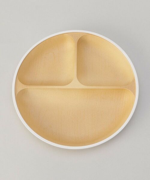 212 KITCHEN STORE / トゥーワントゥーキッチン ストア 食器 | earth color 抗菌すくえる 丸ランチプレート WH | 詳細3