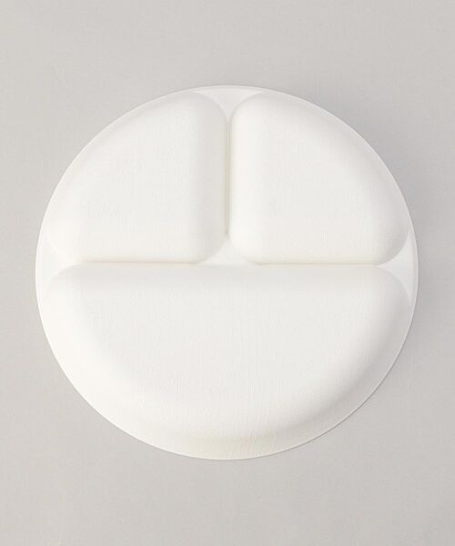 212 KITCHEN STORE / トゥーワントゥーキッチン ストア 食器 | earth color 抗菌すくえる 丸ランチプレート WH | 詳細4