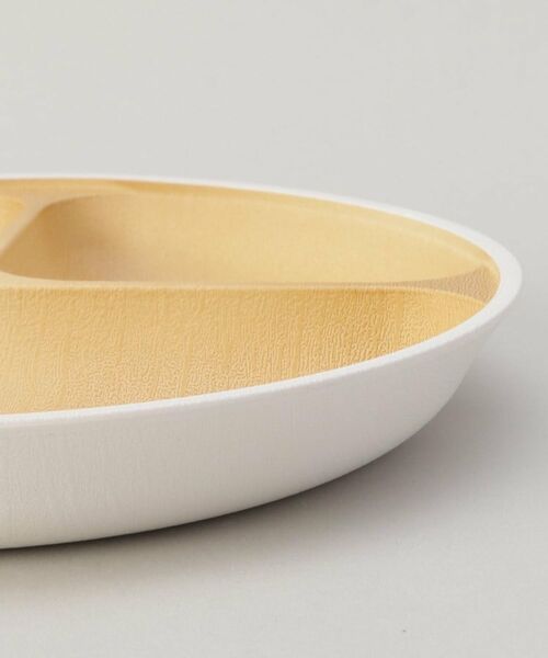 212 KITCHEN STORE / トゥーワントゥーキッチン ストア 食器 | earth color 抗菌すくえる 丸ランチプレート WH | 詳細5