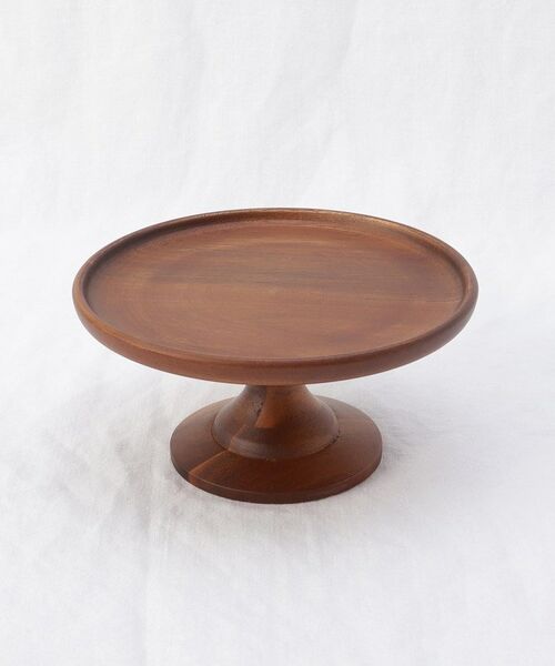 212 KITCHEN STORE / トゥーワントゥーキッチン ストア インテリア・生活雑貨・ホビー・ステーショナリー | アカシア コンポートディッシュS 155 BR | 詳細1