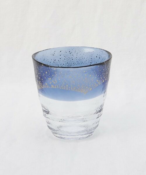 212 KITCHEN STORE / トゥーワントゥーキッチン ストア グラス・マグカップ | 和がらす温お湯わり焼酎ぐらす藍・金箔 | 詳細1