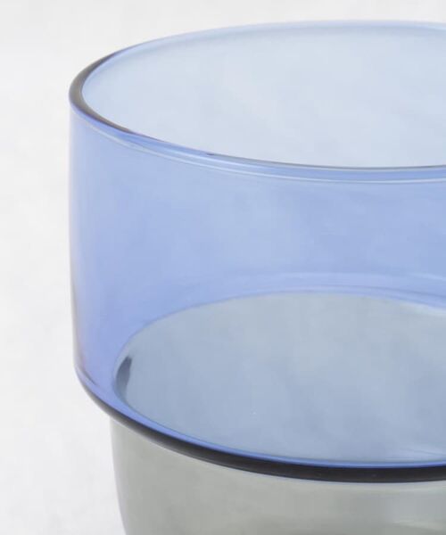 212 KITCHEN STORE / トゥーワントゥーキッチン ストア グラス・マグカップ | カラー耐熱スタッキングマグ BL/GY | 詳細5