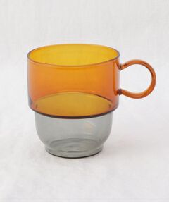 212 KITCHEN STORE / トゥーワントゥーキッチン ストア グラス・マグカップ | カラー耐熱スタッキングマグ OR/GY