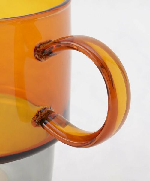 212 KITCHEN STORE / トゥーワントゥーキッチン ストア グラス・マグカップ | カラー耐熱スタッキングマグ OR/GY | 詳細6