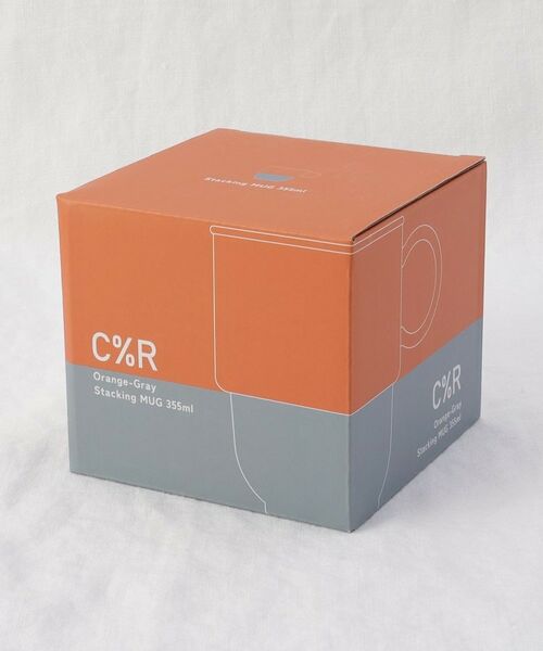 212 KITCHEN STORE / トゥーワントゥーキッチン ストア グラス・マグカップ | カラー耐熱スタッキングマグ OR/GY | 詳細7