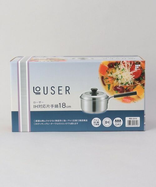 212 KITCHEN STORE / トゥーワントゥーキッチン ストア キッチンツール | ローザー IH対応片手鍋18cm ガラス窓付蓋 | 詳細8