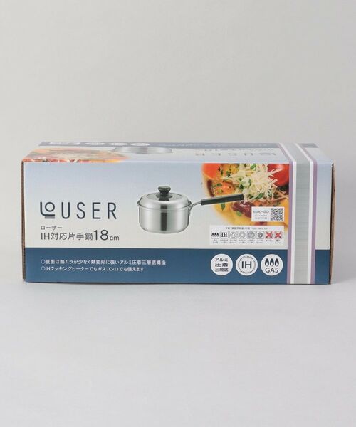 212 KITCHEN STORE / トゥーワントゥーキッチン ストア キッチンツール | ローザー IH対応片手鍋18cm ガラス窓付蓋 | 詳細9