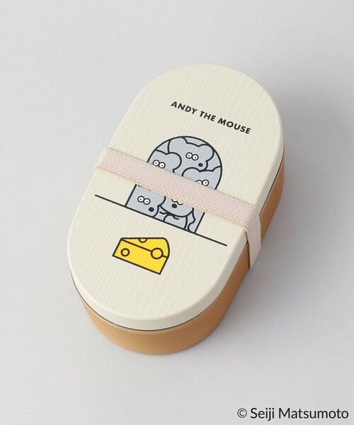 212 KITCHEN STORE / トゥーワントゥーキッチン ストア その他 | 木目小判型弁当箱 IV ＜ANDY THE MOUSE＞ | 詳細2