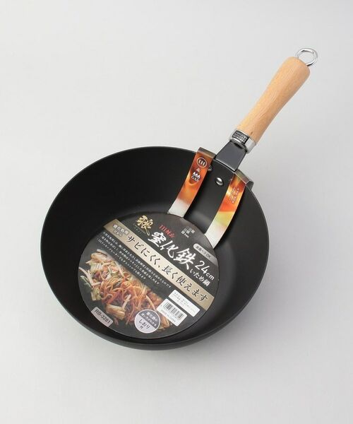 212 KITCHEN STORE / トゥーワントゥーキッチン ストア キッチンツール | 永良 IH対応窒化鉄いため鍋24cm | 詳細8