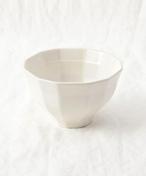 212 KITCHEN STORE / トゥーワントゥーキッチン ストア 食器 | KAKU 12角飯碗 WH | 詳細1