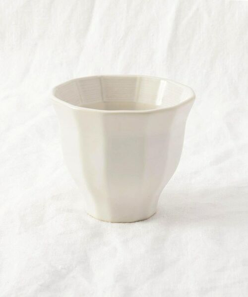 212 KITCHEN STORE / トゥーワントゥーキッチン ストア グラス・マグカップ | KAKU 12角カップ WH | 詳細1