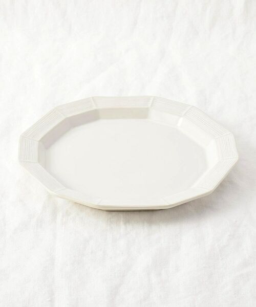 212 KITCHEN STORE / トゥーワントゥーキッチン ストア 食器 | KAKU 12角プレートL WH | 詳細1