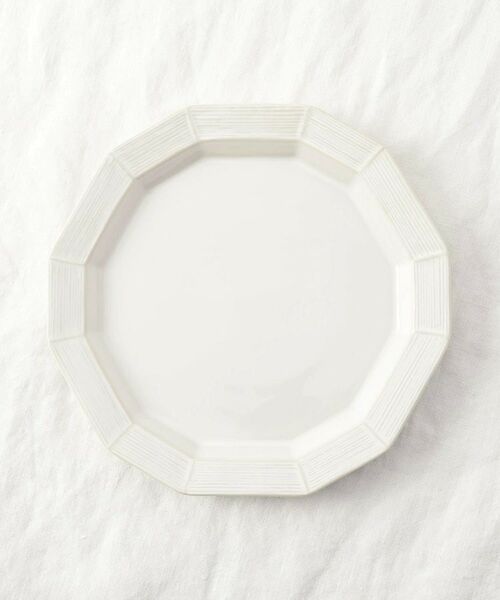 212 KITCHEN STORE / トゥーワントゥーキッチン ストア 食器 | KAKU 12角プレートL WH | 詳細3