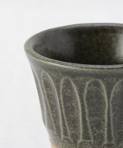 212 KITCHEN STORE / トゥーワントゥーキッチン ストア グラス・マグカップ | 神楽　フリーカップ カーキ | 詳細4