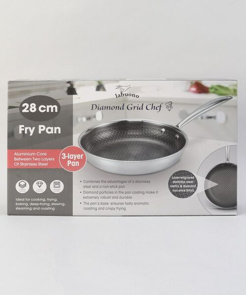 212 KITCHEN STORE / トゥーワントゥーキッチン ストア キッチンツール | ダイヤグリッドシェフ フライパン28cm | 詳細8