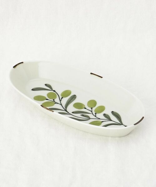 212 KITCHEN STORE / トゥーワントゥーキッチン ストア 食器 | olive バゲットプレート GR | 詳細1