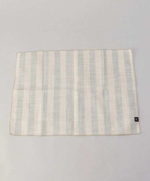 212 KITCHEN STORE / トゥーワントゥーキッチン ストア インテリア・生活雑貨・ホビー・ステーショナリー | ランチョンマット ナチュレルストライプ ミントブルー | 詳細2