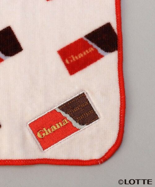 212 KITCHEN STORE / トゥーワントゥーキッチン ストア ハンカチ | ワッペン付きミニタオル ガーナミルクチョコレート | 詳細3