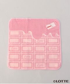 212 KITCHEN STORE / トゥーワントゥーキッチン ストア ハンカチ | ワッペン付きミニタオル ガーナピンクチョコレート
