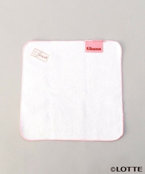 212 KITCHEN STORE / トゥーワントゥーキッチン ストア ハンカチ | ワッペン付きミニタオル ガーナピンクチョコレート | 詳細2