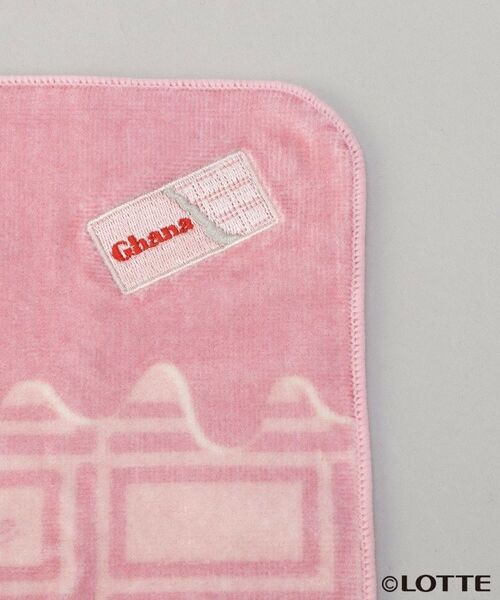 212 KITCHEN STORE / トゥーワントゥーキッチン ストア ハンカチ | ワッペン付きミニタオル ガーナピンクチョコレート | 詳細3