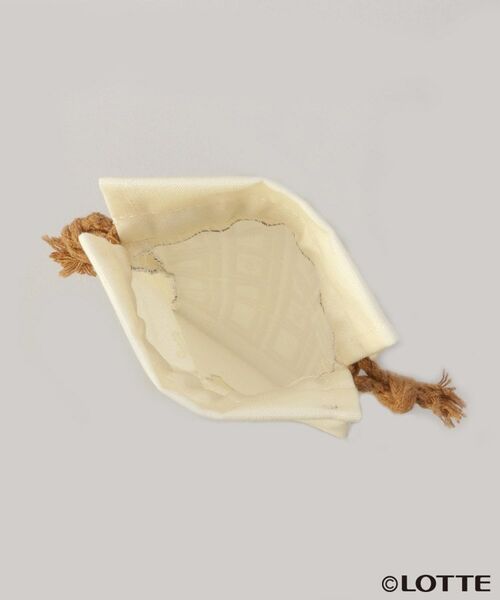 212 KITCHEN STORE / トゥーワントゥーキッチン ストア ポーチ | 巾着2Pセット ガーナホワイト＆ピンクチョコレート | 詳細4