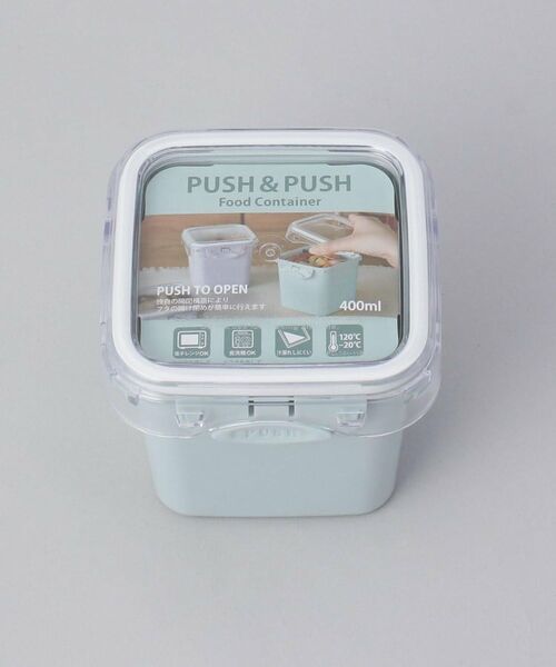 212 KITCHEN STORE / トゥーワントゥーキッチン ストア キッチンツール | PUSH＆PUSH スクエア 400ml BL | 詳細7