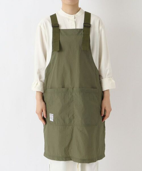 212 KITCHEN STORE / トゥーワントゥーキッチン ストア インテリア・生活雑貨・ホビー・ステーショナリー | 極軽撥水エプロン キテミテ ミドリ ＜FABORI ファボリ＞ | 詳細1