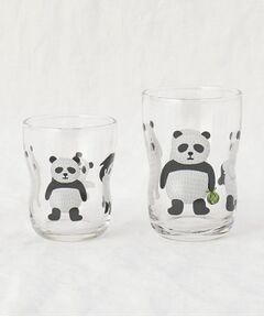 212 KITCHEN STORE / トゥーワントゥーキッチン ストア グラス・マグカップ | つよいこグラスS＆Mセットパンダ銭湯