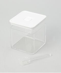 212 KITCHEN STORE / トゥーワントゥーキッチン ストア キッチンツール | スプーン付き バルブ付き密閉保存容器  WH 山崎実業 ＜tower タワー＞