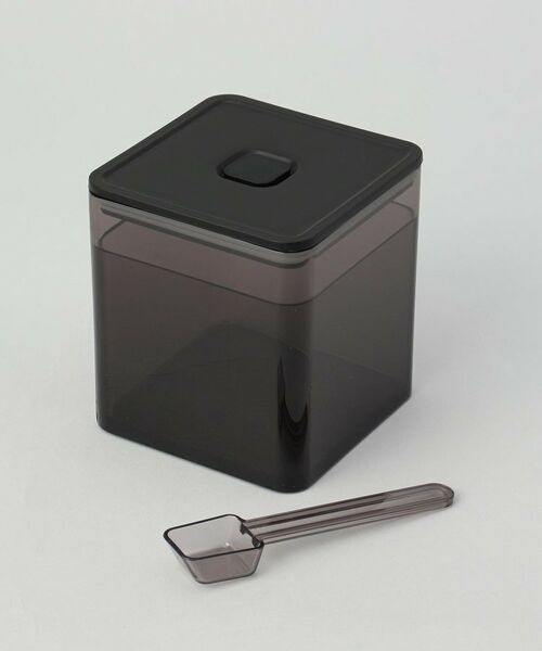 212 KITCHEN STORE / トゥーワントゥーキッチン ストア キッチンツール | スプーン付き バルブ付き密閉保存容器  BK 山崎実業 ＜tower タワー＞ | 詳細1