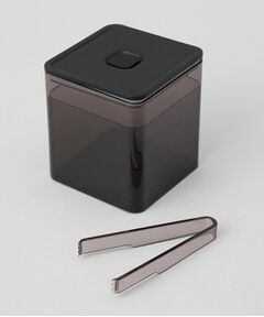 212 KITCHEN STORE / トゥーワントゥーキッチン ストア キッチンツール | トング付き バルブ付き密閉保存容器 BK 山崎実業 ＜tower タワー＞