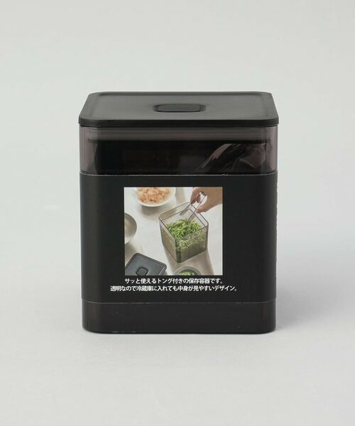 212 KITCHEN STORE / トゥーワントゥーキッチン ストア キッチンツール | トング付き バルブ付き密閉保存容器 BK 山崎実業 ＜tower タワー＞ | 詳細8