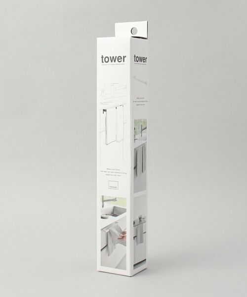 212 KITCHEN STORE / トゥーワントゥーキッチン ストア キッチンツール | 滑り落ち防止キッチンタオルハンガーバー ワイド WH 山崎実業 ＜tower タワー＞ | 詳細7