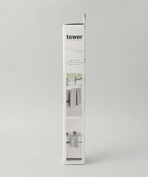 212 KITCHEN STORE / トゥーワントゥーキッチン ストア キッチンツール | 滑り落ち防止キッチンタオルハンガーバー ワイド WH 山崎実業 ＜tower タワー＞ | 詳細8