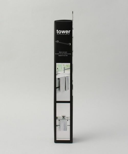 212 KITCHEN STORE / トゥーワントゥーキッチン ストア キッチンツール | 滑り落ち防止キッチンタオルハンガーバー ワイド BK 山崎実業 ＜tower タワー＞ | 詳細8