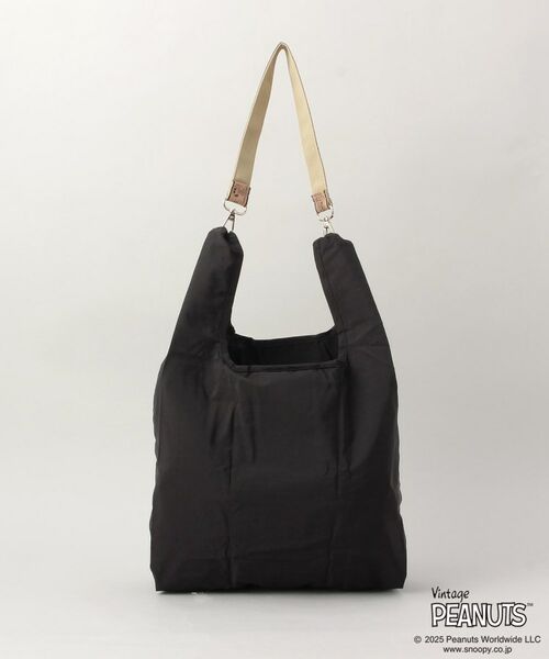 212 KITCHEN STORE / トゥーワントゥーキッチン ストア バッグ | PEANUTS ストラップ付ショッパーバッグ BK | 詳細3